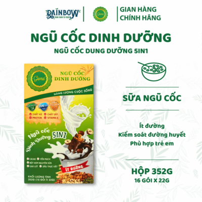 5 in 1 nutritional cereal GAMA low sugar 352g