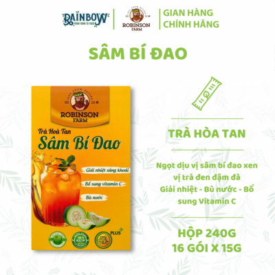trà hòa tan sâm bí đao ROBINSON FARM 240g